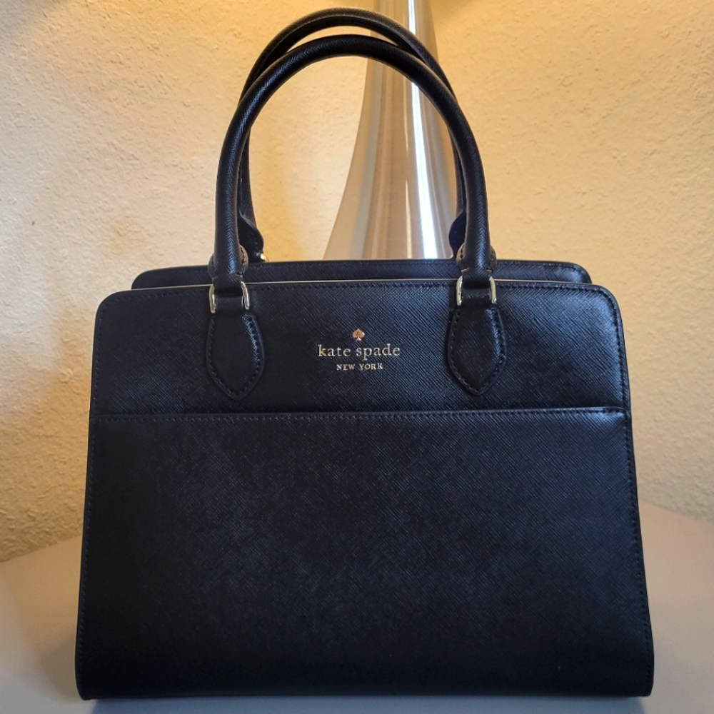 Kate Spade Madison Saffiano leather satchel, medium